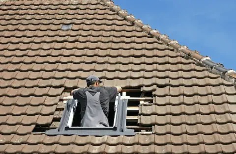 Pose de velux - Rou-Marson